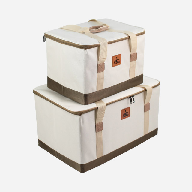 KOOLMAN 쿨맨 캠핑 가방 접이식 하드케이스 수납 트렁크정리 S, 올리브그린