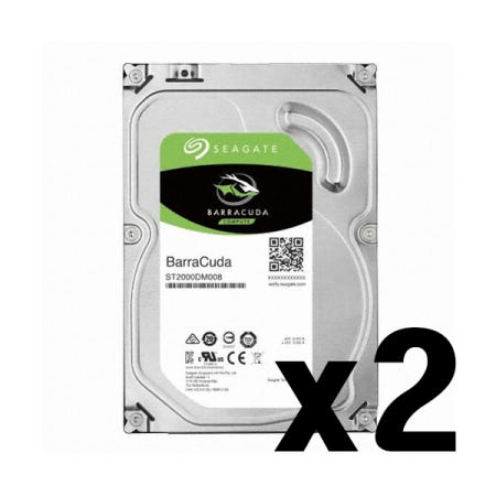 Seagate BarraCuda 4TB 하드HDD ST4000DM004 x 2개