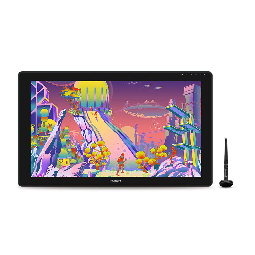 휴이온 HUION KAMVAS 24 PLUS QHD 액정타블렛 펜태블릿 판테블렛 펜테블렛 - 상품 이미지