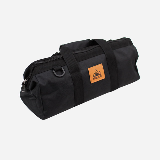 KOOLMAN 쿨맨 캠핑팩가방 다용도 캠핑가방 공구수납 블랙 (브라운/그린)