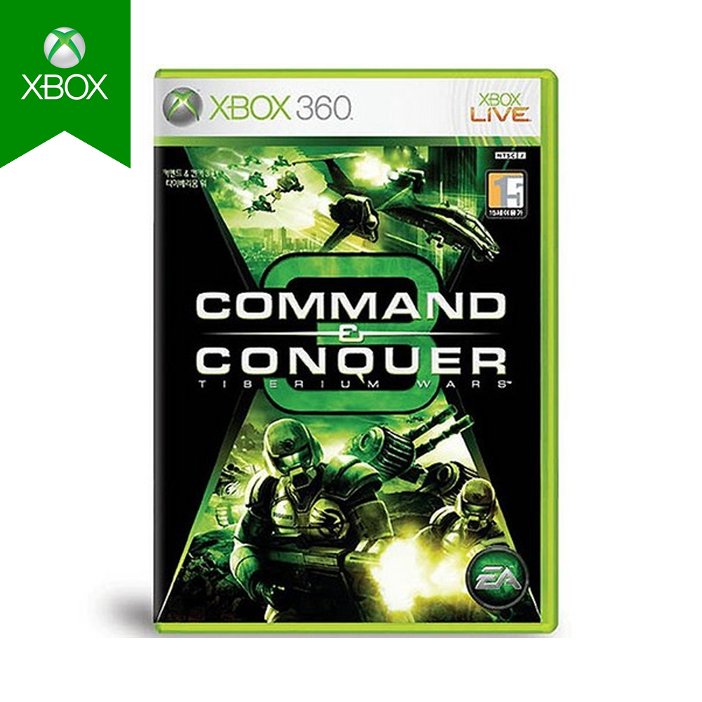 XBOX360 커맨드 앤 컨커 3 타이베리움 워 국내정발 영어 새제품 CD