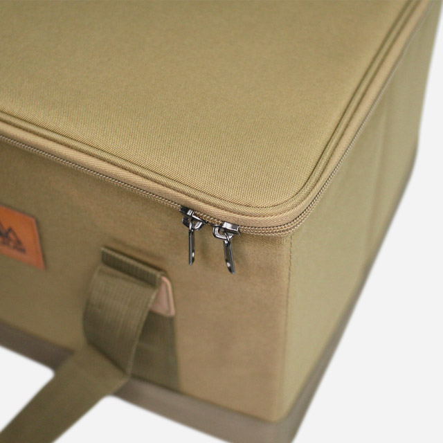 KOOLMAN 쿨맨 캠핑 가방 접이식 하드케이스 수납 트렁크정리 S, 올리브그린