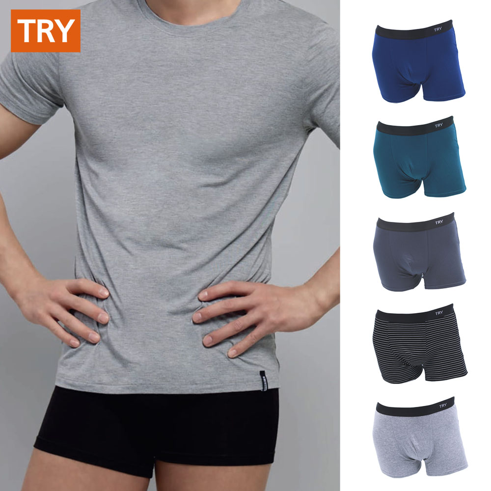 트라이 남성 드로즈 팬티 남자 사각 드로우즈 팬티 쿨 모달 면 속옷