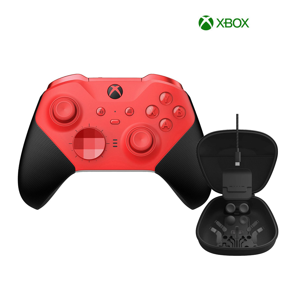 Xbox Elite 무선 컨트롤러 Series 2 - 코어 레드 컴플리트 컴포넌트 패키지