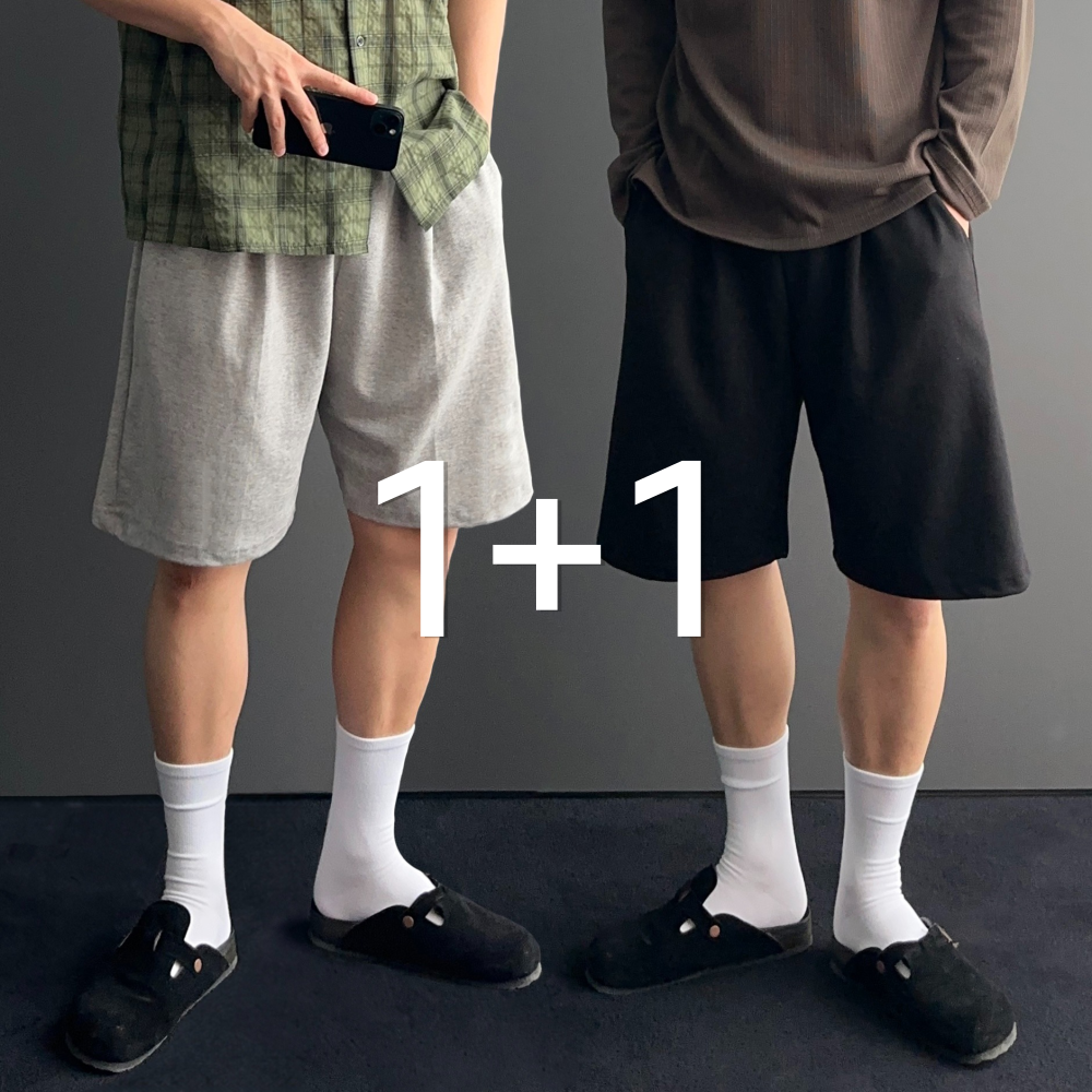 1+1 남자버뮤다반바지 6부반바지 - 상품 이미지