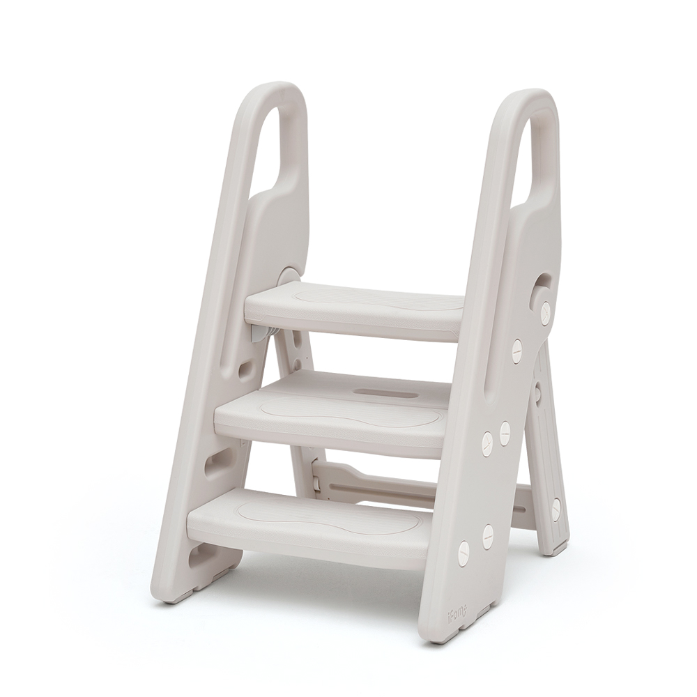 아이팜 접이식 2단 3단 스마트 손잡이 유아 디딤대 아기계단