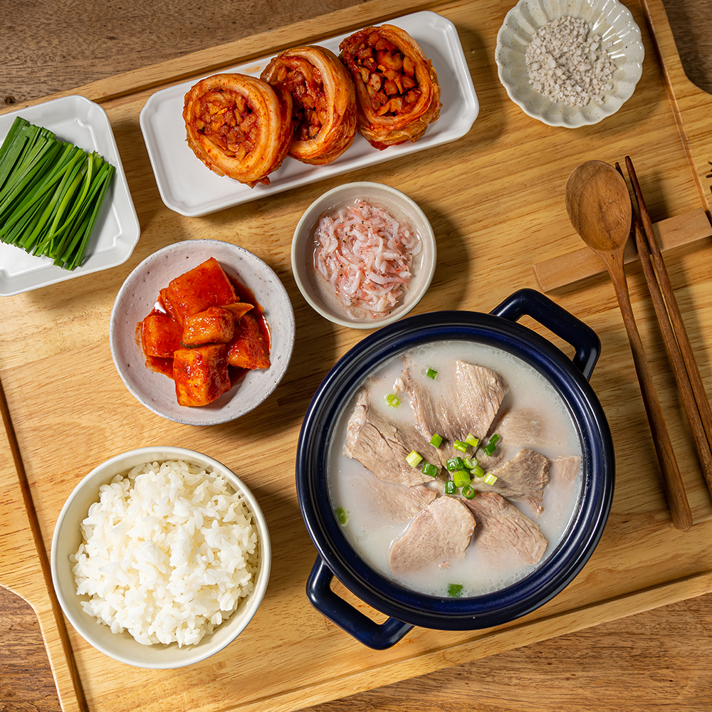 대건명가 부산맛집 돼지국밥 5팩 즉석국 캠핑음식 국물요리 밀키트 엄마가보낸국밥 : 엄마가 보낸 국밥