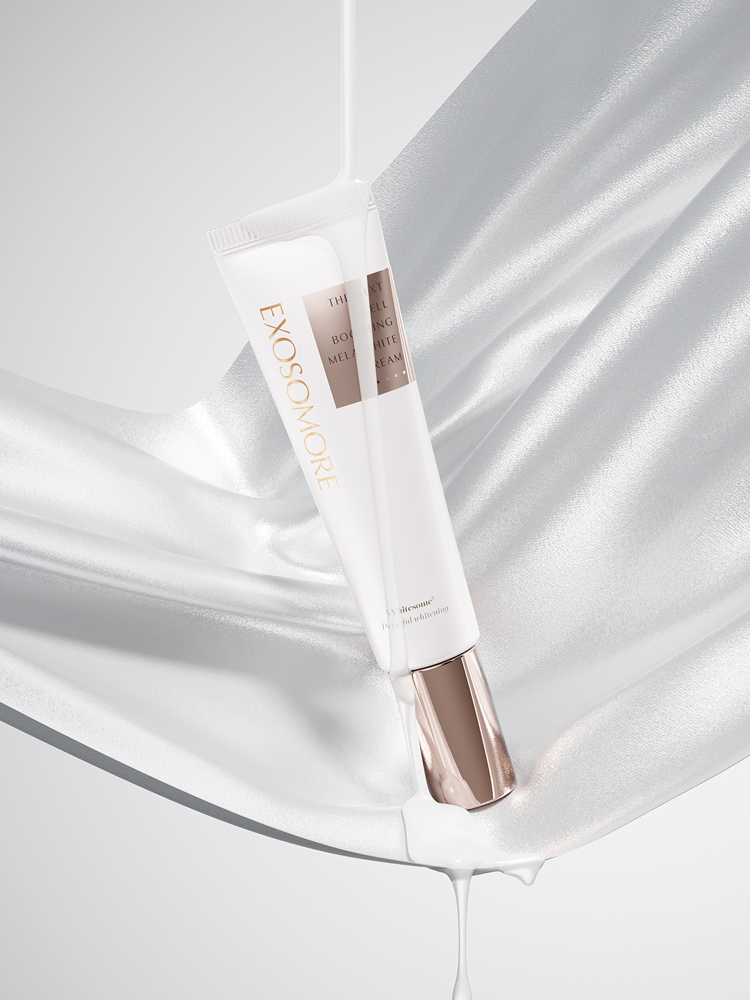 엑소머 더넥스트 셀부스팅 멜라 화이트 크림 50ml 주름 기미 잡티 재생 수분 탄력 미백 - 상세 이미지 4