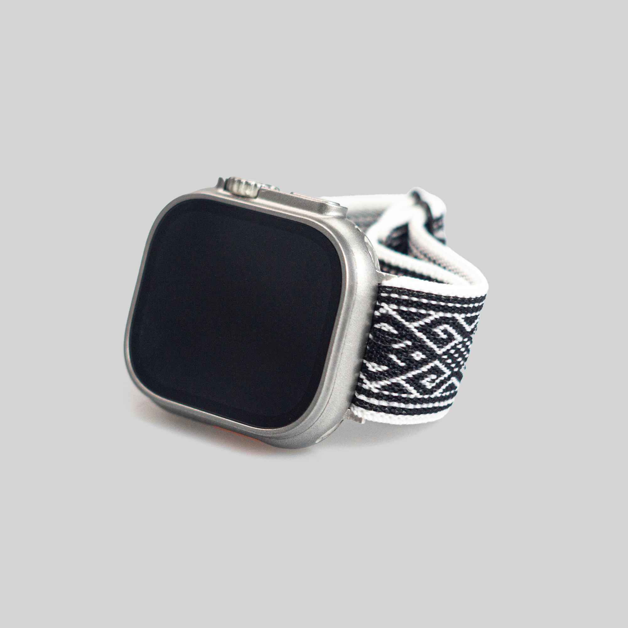 프리사이즈 애플워치 솔로루프 에스닉 브레이드 나일론 밴드 스트랩 시계 줄 3 4 5 6 7 SE 8 - 상세 이미지 3