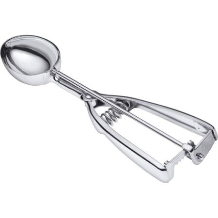 [해외]SIlIt 실릿 아이스크림 국자 스테인레스 22.5 cm, 이젝터가 있는 숟가락, 타원형 볼용 국자, 밥용 멜론 볼, 쿠키 반죽 [B000P5T1D2]