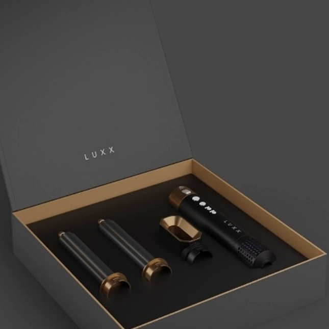 비엘홈 헤어 스타일러 멀티 에어 브러쉬 드라이기 봉 고데기 빗 고데기 롤 볼륨 휴대용 - 상세 이미지 5