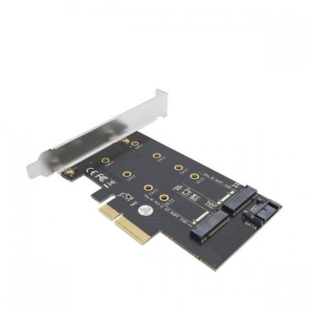 LANSTAR M.2 sata PCI-Express 카드 LS-PCIE-M2SATAN