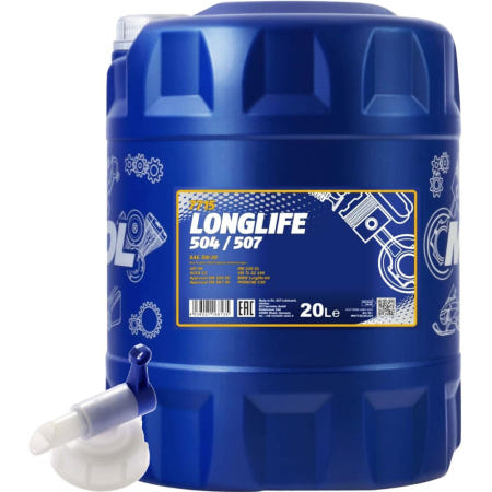 [해외]마놀 Mannol 롱라이프 5W-30 엔진오일 20리터 504.00 507.00 LL-04