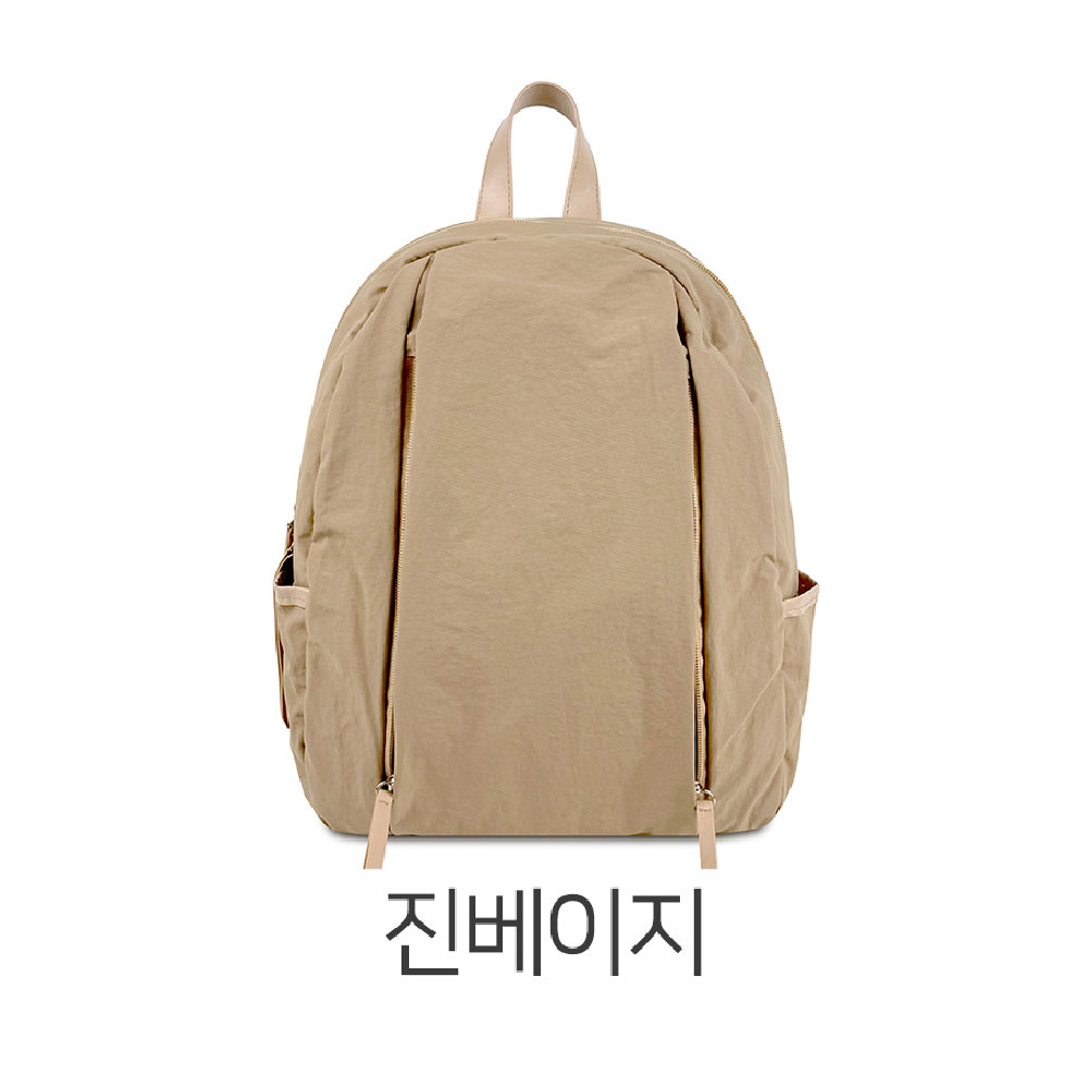 가벼운 베이직 백팩 엄마 할머니 초경량 등에메는 가방 나들외 외출 아담한 미디엄 백팩 이미지 6