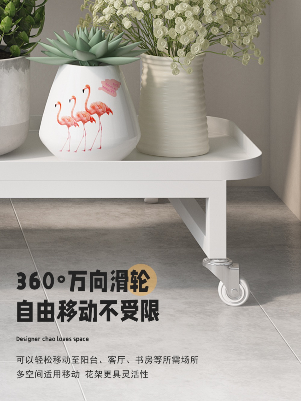 계단식선반 진열대 정리대 거실 진열장 받침대 3단 인테리어 화분받침대 원목 - 상세 이미지 4