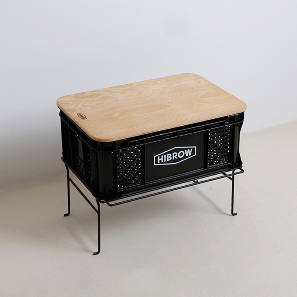 하이브로우 캐리어박스 고리형 랙 다리 행잉바 캠핑 상자 렉 - 상세 이미지 3