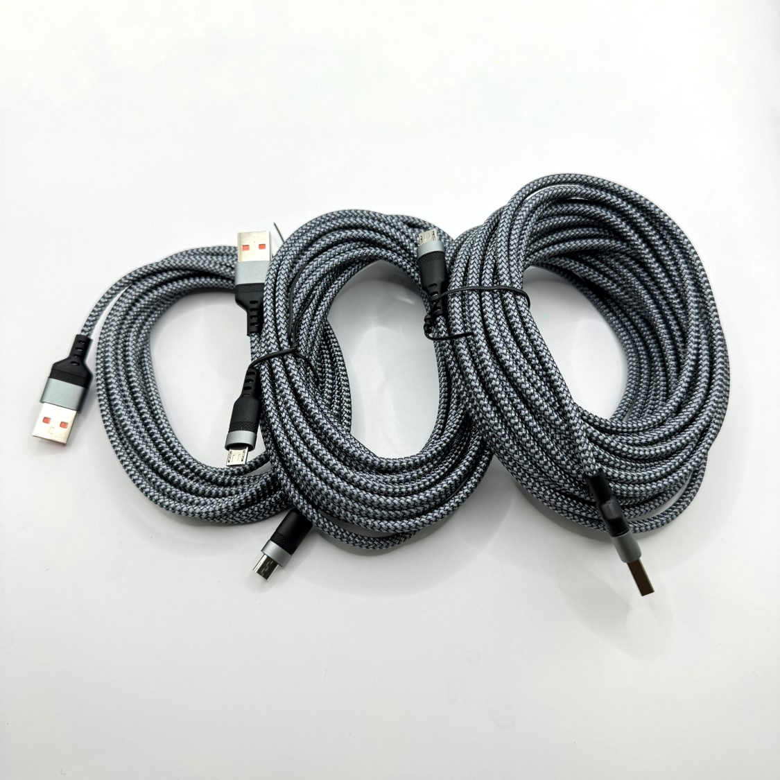 마이크로 5핀 기기 고속충전 데이터전송케이블 MicroUSB 2.0 연결 5m, 1개 - 상세 이미지 4