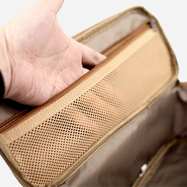 KOOLMAN 쿨맨 캠핑 키친툴 가방 조리도구 소품 수납 레드패턴