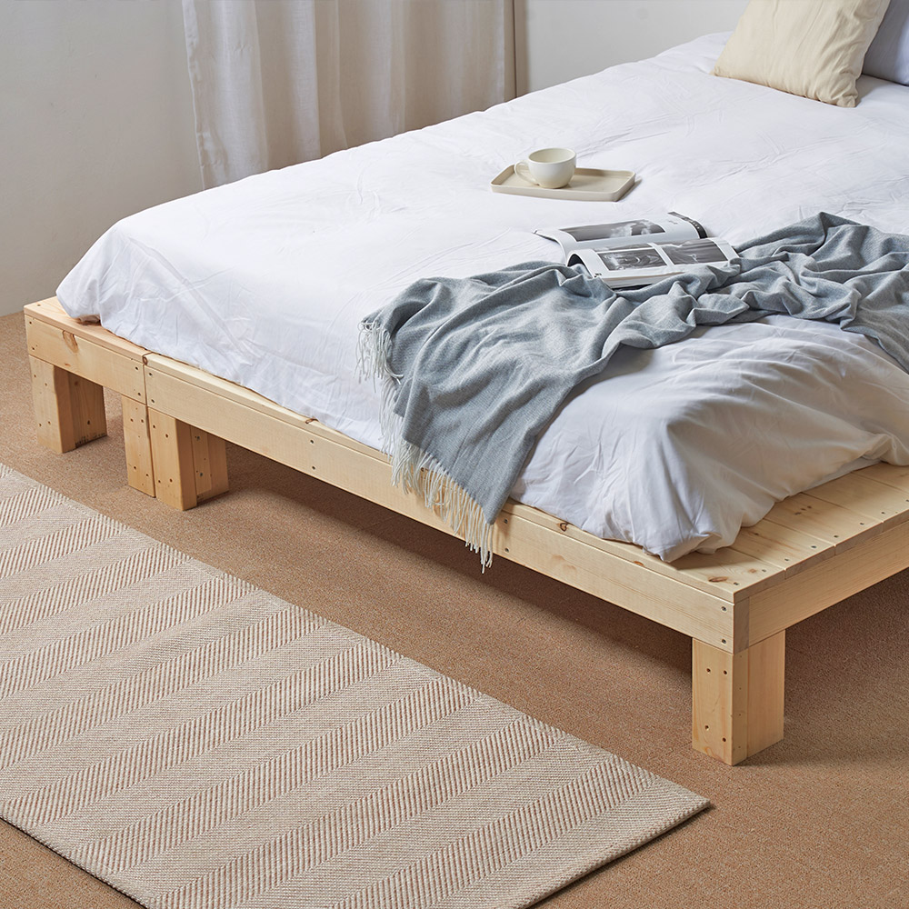 침대확장 프레임 연장 보조 원목베드 사이드 확장형 300X2020