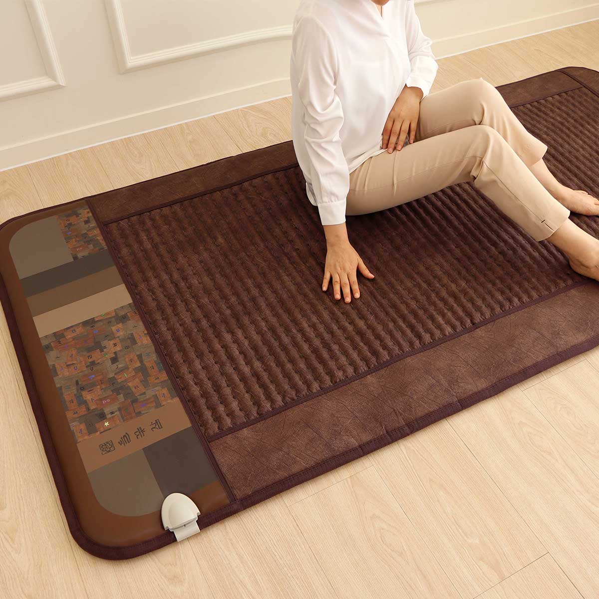 들꽃잠 어싱 온열매트 팥 S 커버 세트 싱글 숙면