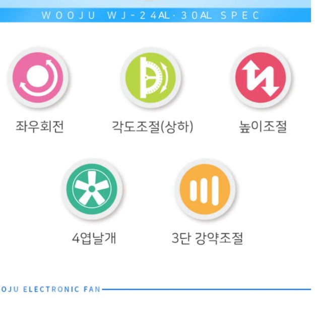 30인치 선풍기 작업용 현장 선풍기 축사 우사 축사용 농업용 선풍기 - 상세 이미지 2