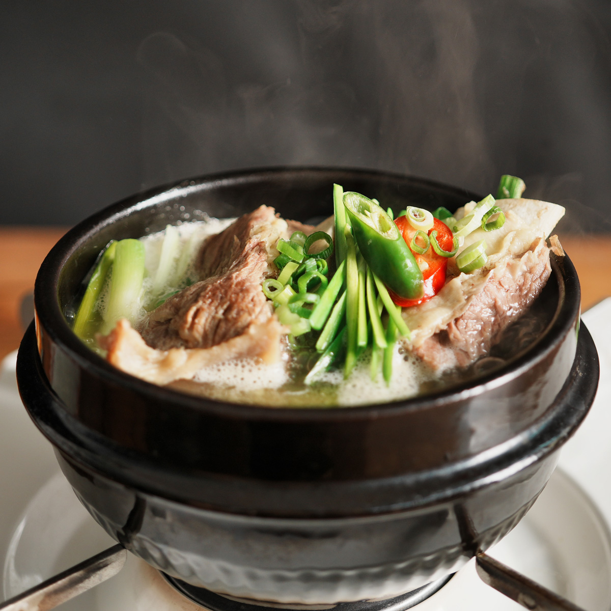 선비찬 갈비탕 600g X 25봉 프렌차이즈 매장용 냉동 즉석국 탕 - 상세 이미지 3