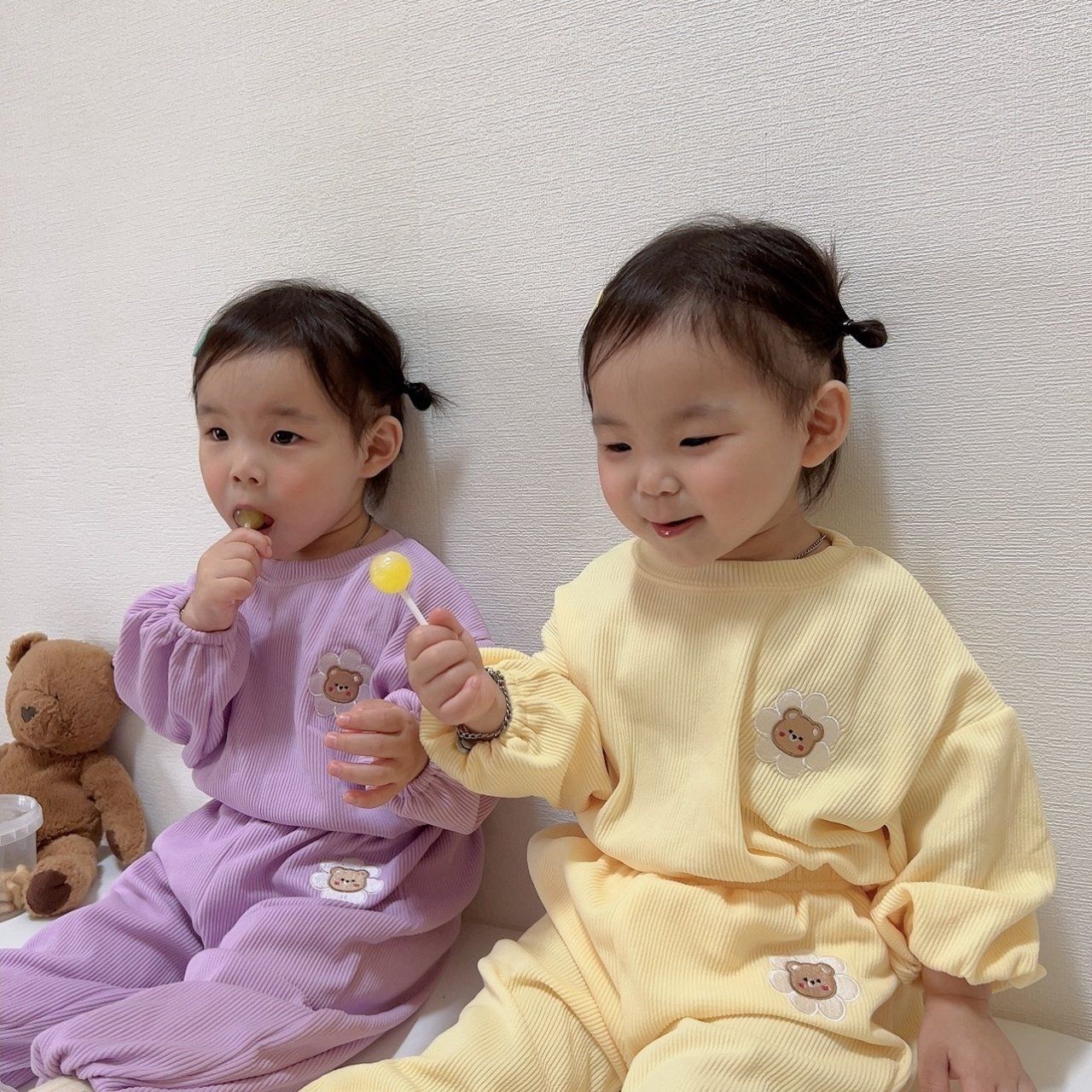 25가을 ran데이지곰상하 (80-100cm)