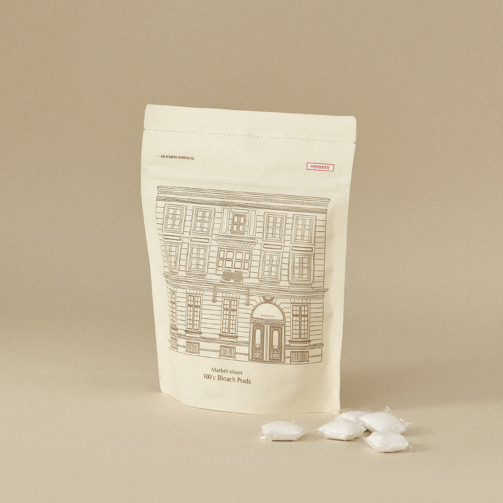 마켓올슨 100℃ 백도 표백 캡슐 40개입 - 메인 이미지
