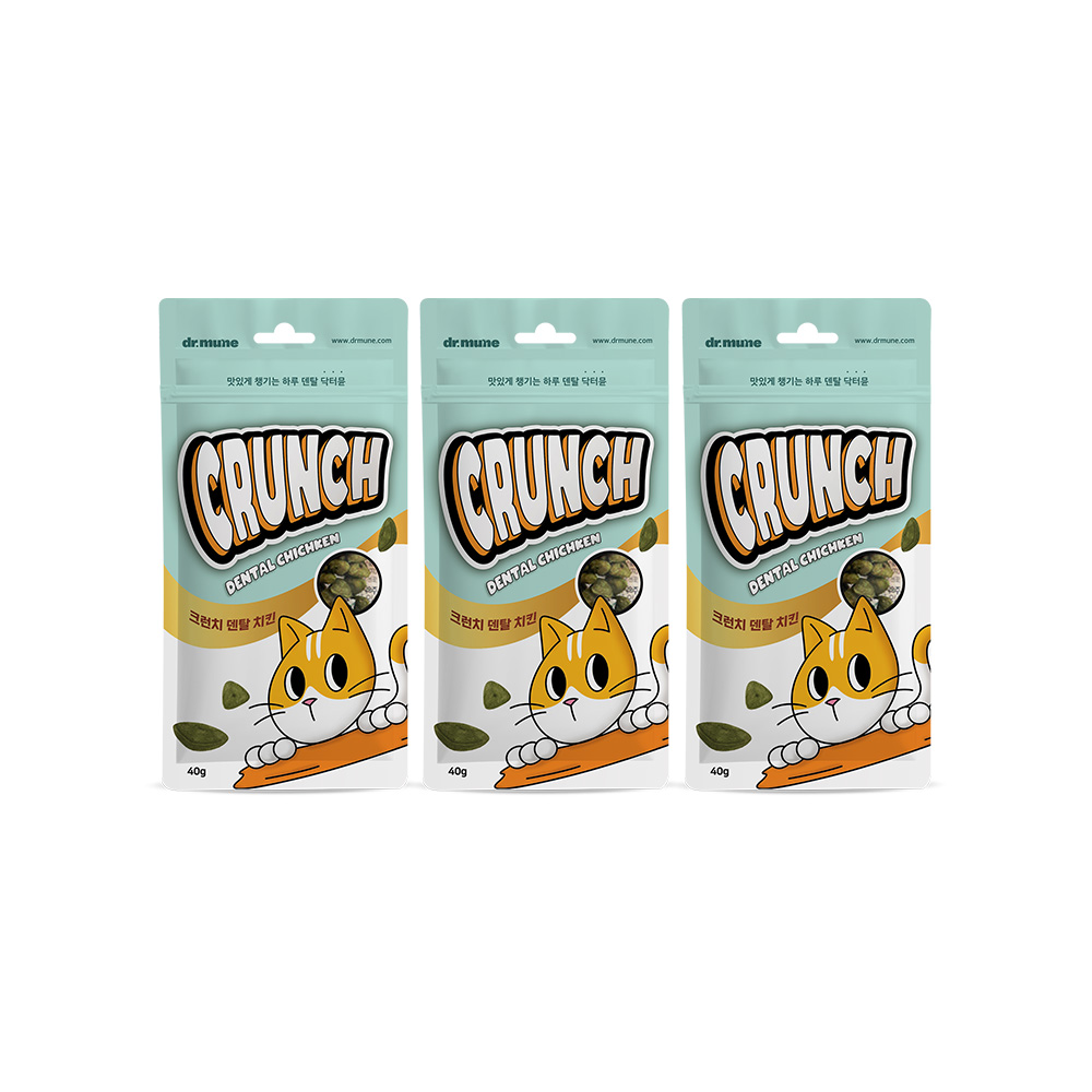 닥터뮨 쿠앙 크런치덴탈 덴탈 고양이 이빨과자 치석 치태 입냄새 치킨, 4... 솔직 후기 | 실제 사용자 리뷰 총정리 - 대표 이미지