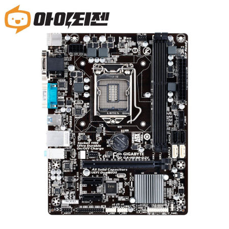 기가바이트 H81M-D2V 인텔 H81 메인보드 4세대 1150소켓 기가바이트