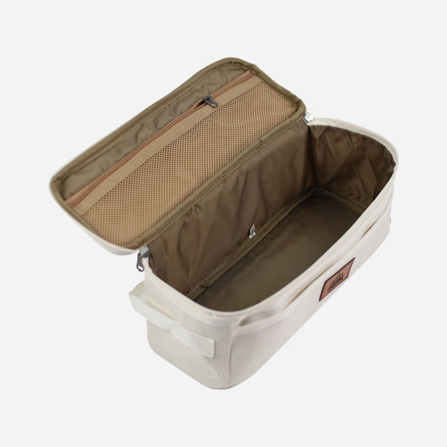 KOOLMAN 쿨맨 캠핑 키친툴 가방 조리도구 소품 수납 레드패턴