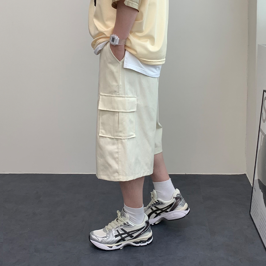 남자버뮤다팬츠 6부반바지 카고반바지 이미지 8