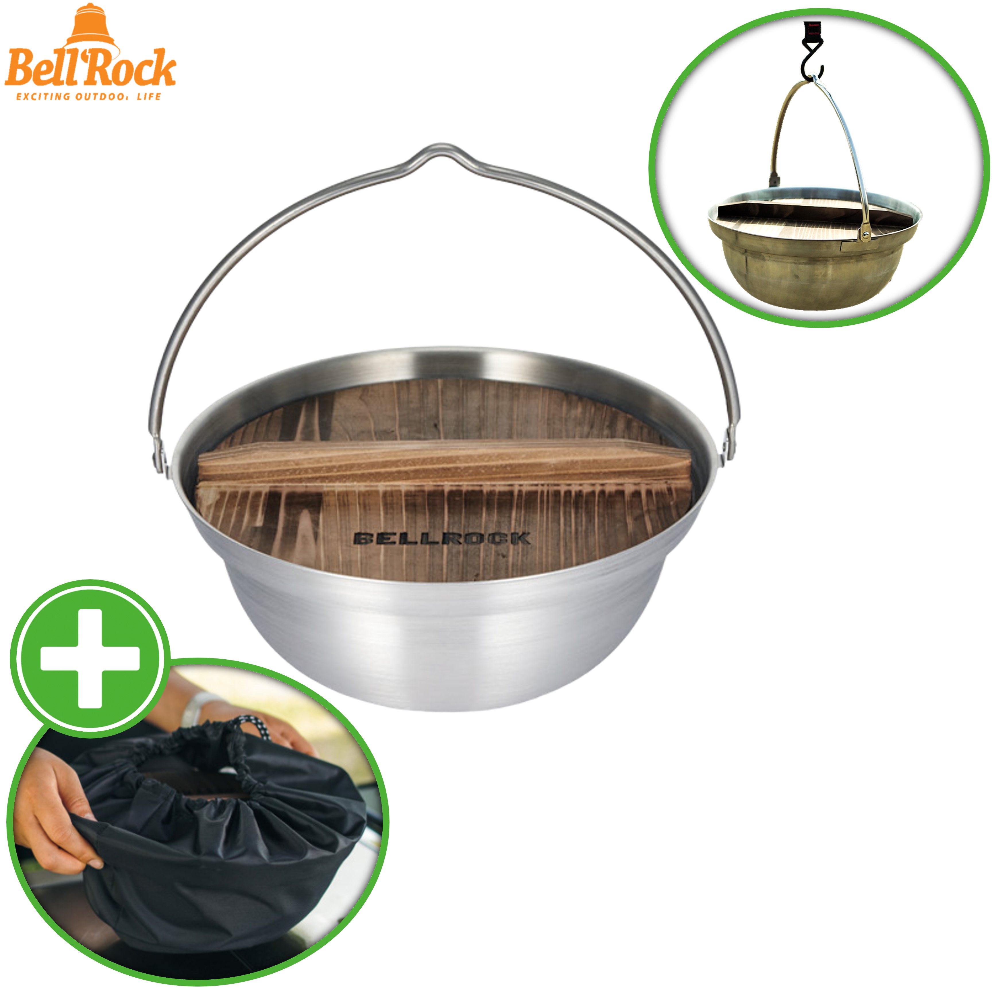 벨락 나베 냄비 코펠 전골 식기 캠핑 모닥불 화로 20cm