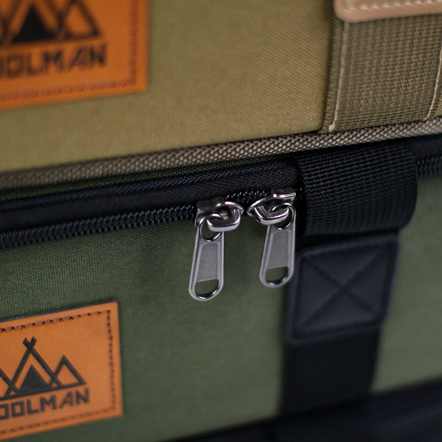 KOOLMAN 쿨맨 캠핑 IGT 플랫 버너 하드케이스 수납 가방 아이보리