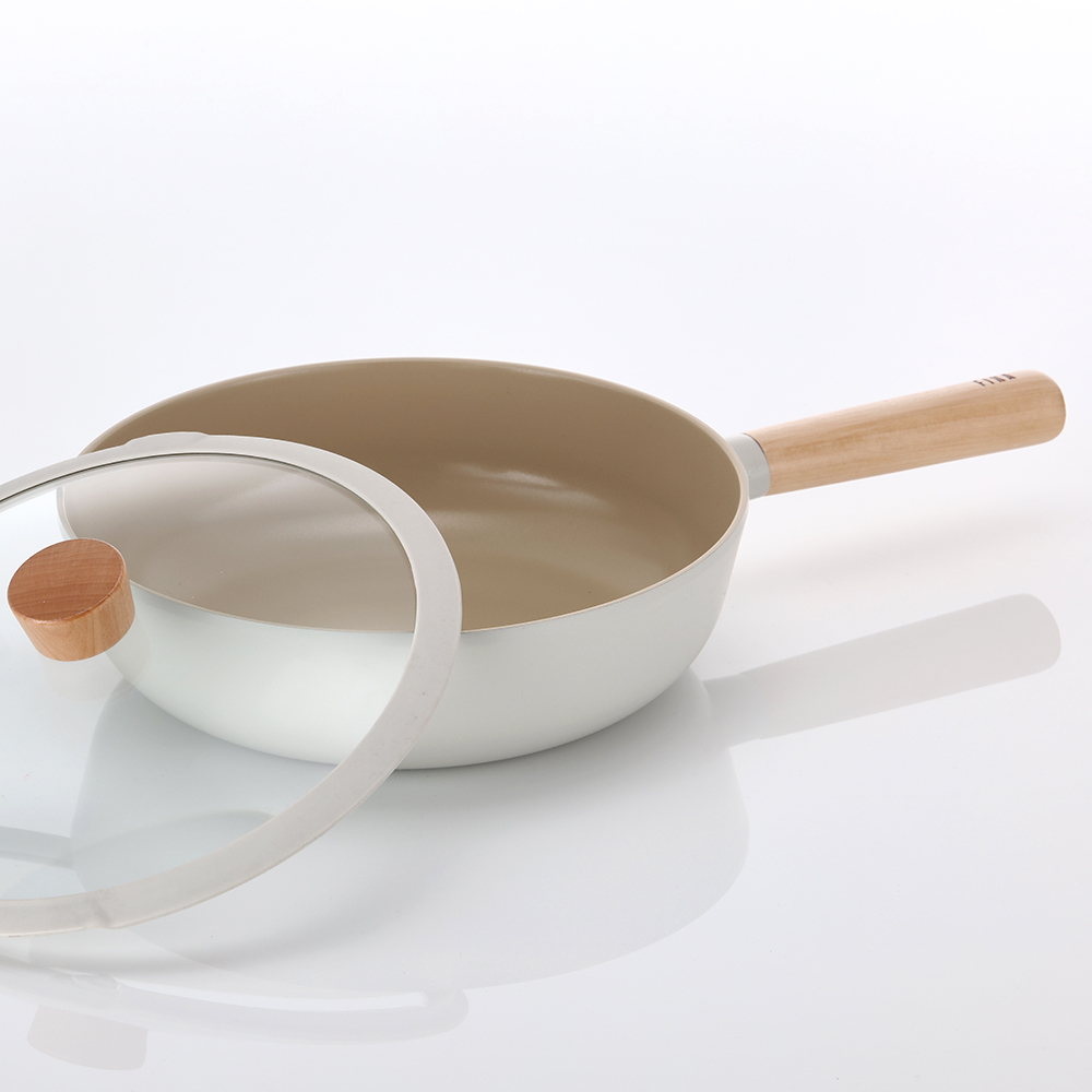 네오플램 피카 인덕션 미니 웍 궁중팬 (뚜껑포함) 26cm - 상세 이미지 2