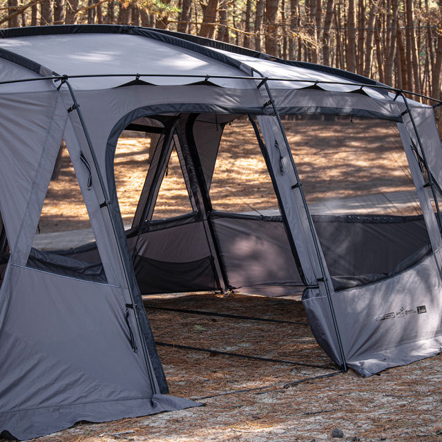 벤투스 텐트 4인용 리빙쉘 터널형 거실형 쉘터 캠핑텐트 분리형 베스티블 포함