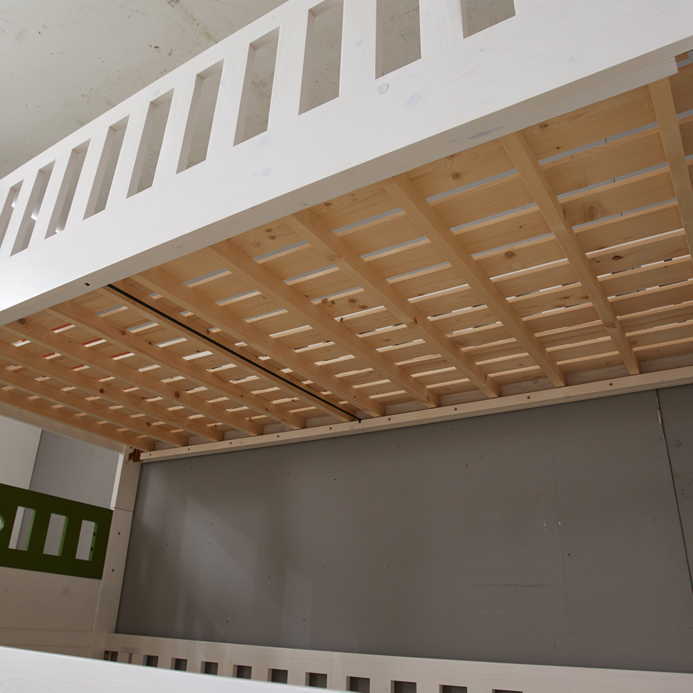 원목 이층침대 어린이 주니어 분리형 튼튼한 다자녀 침대 가드 S