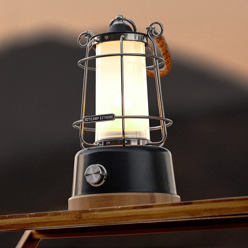 로티캠프 캠핑 랜턴 조명 호롱불 캠핑등 전등 램프 감성 ML-01