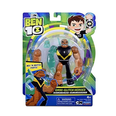 Ben 10 [해외]벤10 벤텐 피규어 옴니 글리치 다이아몬드헤드 휴먼가우소어 자이언트사우루스
