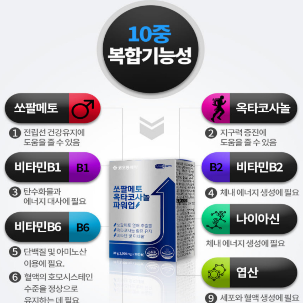 전립선 쏘팔메토 옥타코사놀 효능 3개월 이미지 8