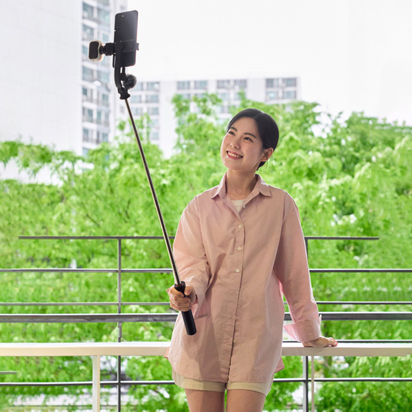 알파믹 올인원 셀카봉 삼각대 촬영 세트 갤럭시 아이폰 셀카봉 유튜브 해외여행 셀피스틱 - 상세 이미지 3