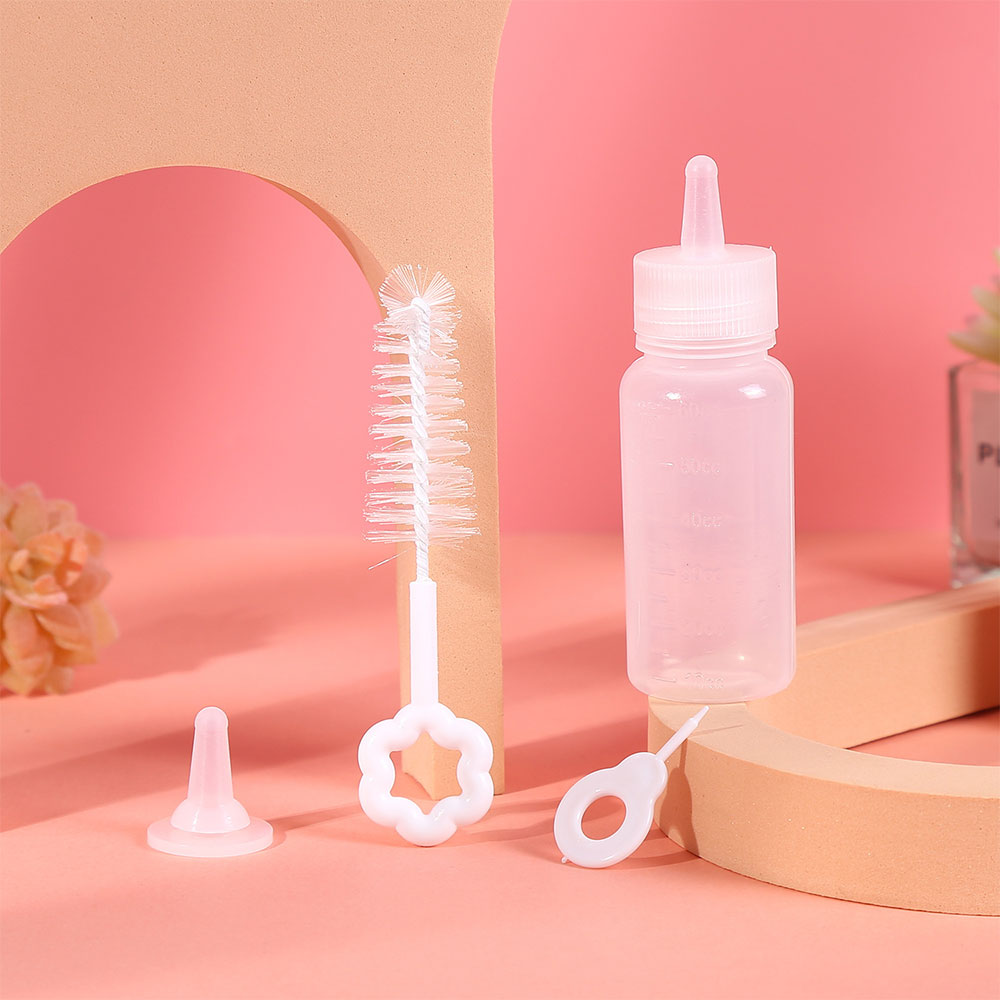 크레용펫 고양이 강아지 젖병 분유 수유 세트 반려동물용 60ml - 상품 이미지