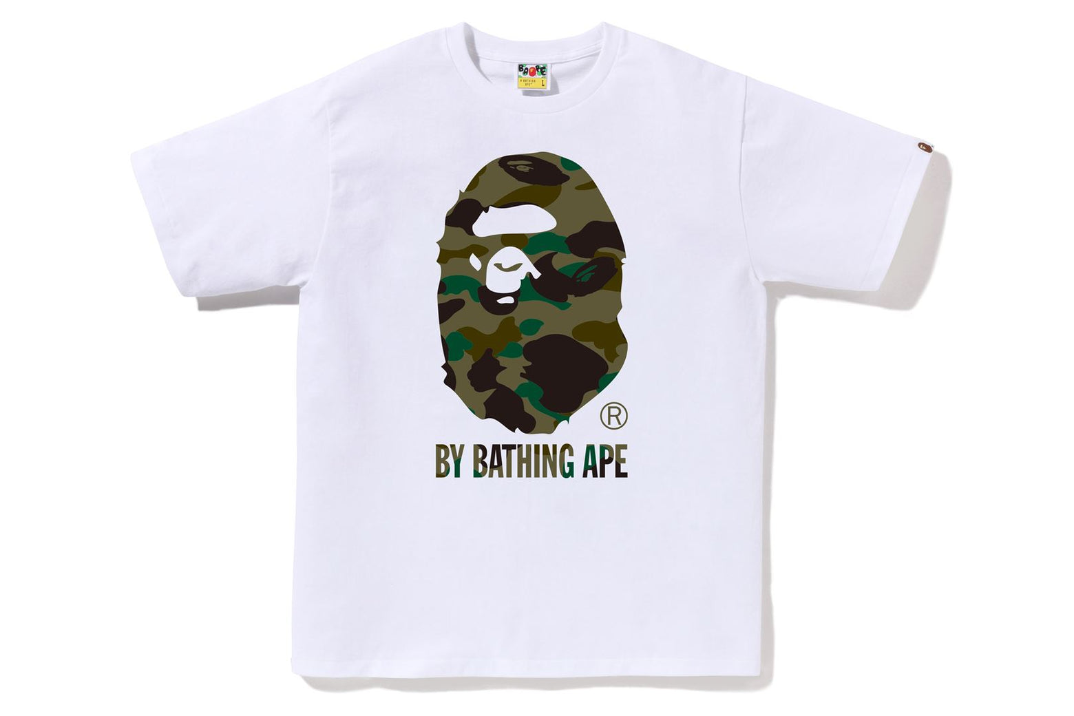베이프 반팔티 1ST CAMO BY BATHING APE 1K80-110-012 - 상세 이미지 4