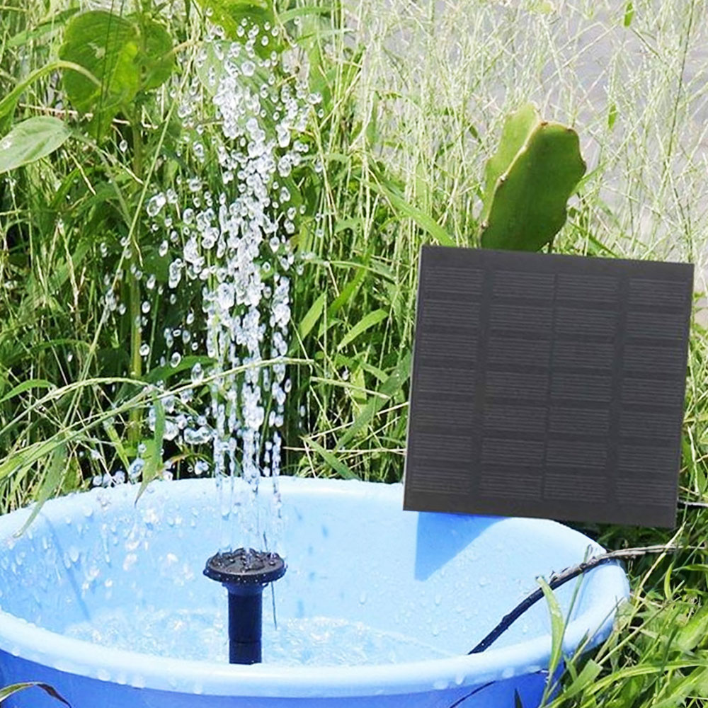 솔라콤 태양광 분수 미니 분수대 물레방아 실내 분수 정원 연못