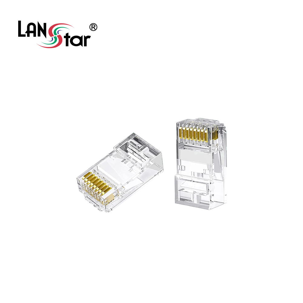랜스타 CAT 5E UTP 8P8C RJ45 금도금 고급 모듈러 컨넥터 LS-C5K - 메인 이미지