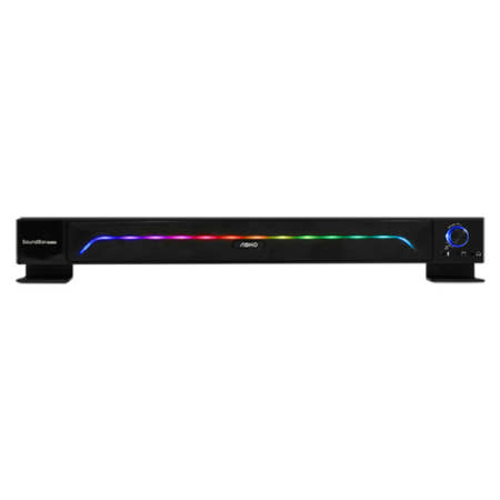 앱코 S600 RGB LED USB 사운드바 블랙