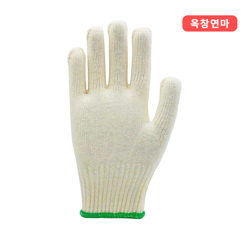 목장갑안전 호신용품 안전장갑 면장갑 35g/50g 100켤레 - 상세 이미지 2