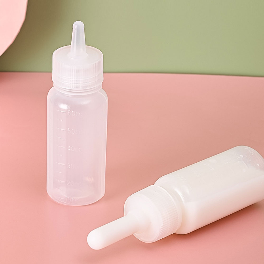 크레용펫 고양이 강아지 젖병 분유 수유 세트 반려동물용 60ml - 상세 이미지 3