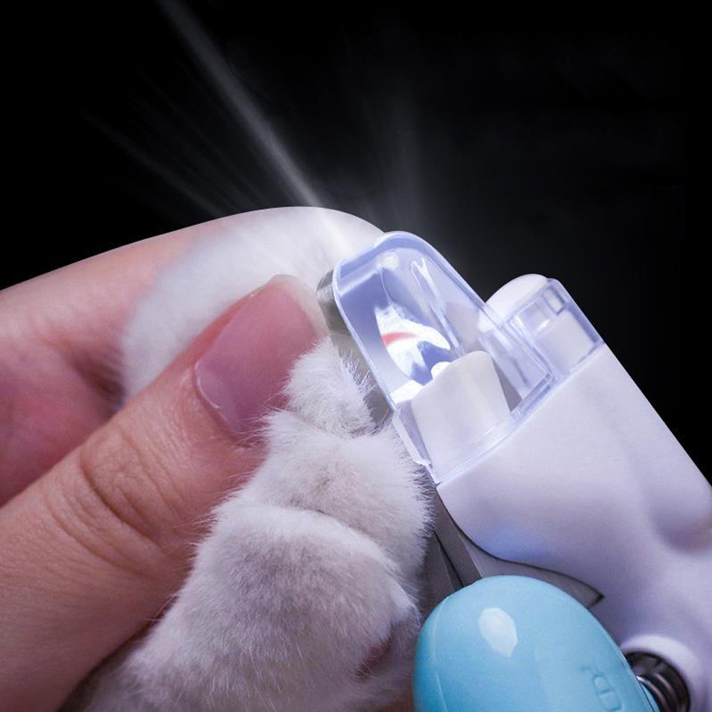 펫 LED 혈관 보호 발톱깎이 고양이 강아지 손톱깎이 동물 미용