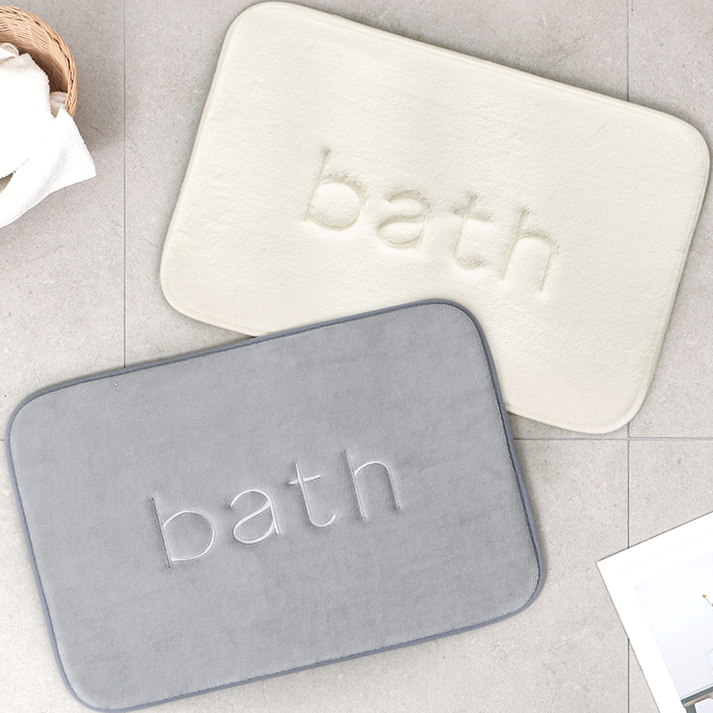 파쿠젠 극세사 메모리폼 욕실 발매트